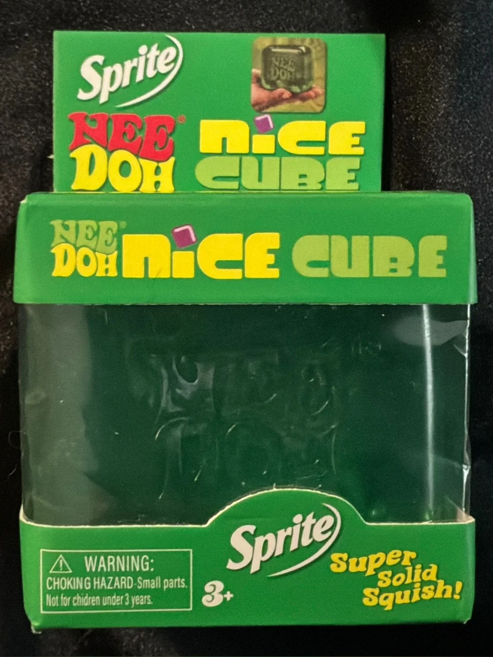 Nice Cube Stress Toy - Sprite Green Edition